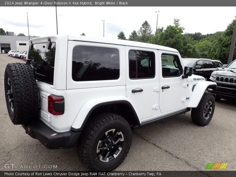 Bright White / Black 2024 Jeep Wrangler 4-Door Rubicon X 4xe Hybrid