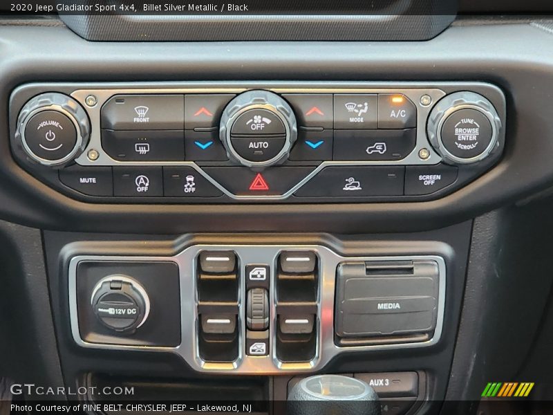 Billet Silver Metallic / Black 2020 Jeep Gladiator Sport 4x4