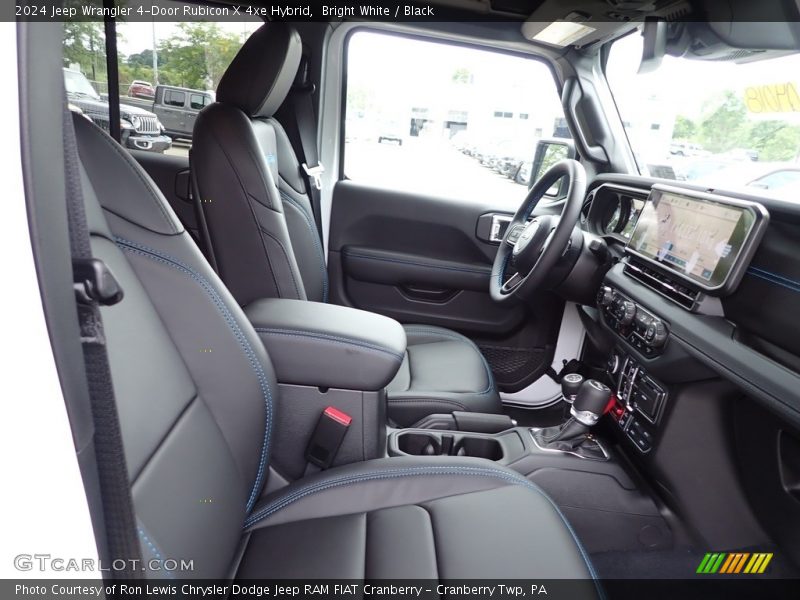 Bright White / Black 2024 Jeep Wrangler 4-Door Rubicon X 4xe Hybrid