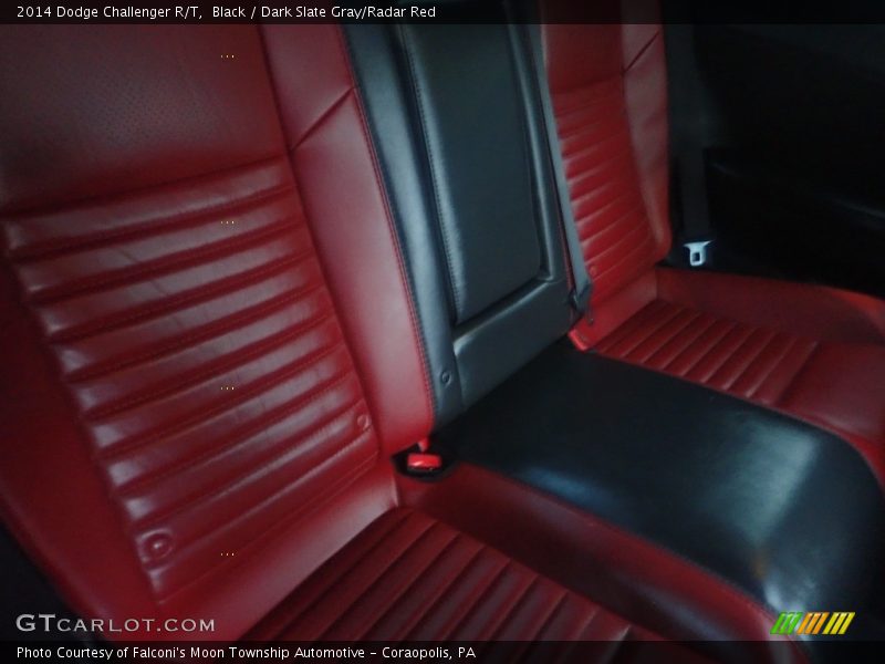Black / Dark Slate Gray/Radar Red 2014 Dodge Challenger R/T
