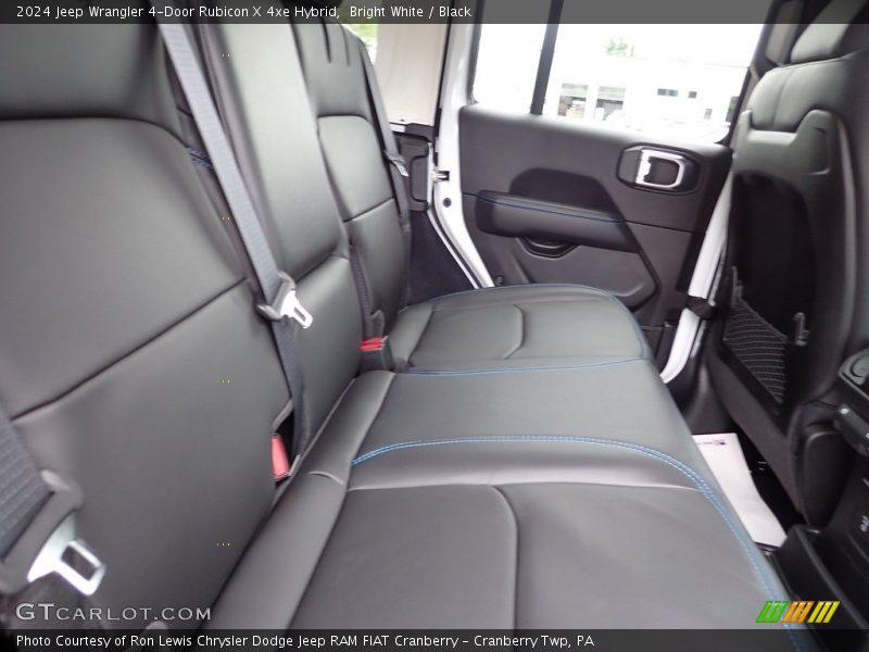 Bright White / Black 2024 Jeep Wrangler 4-Door Rubicon X 4xe Hybrid