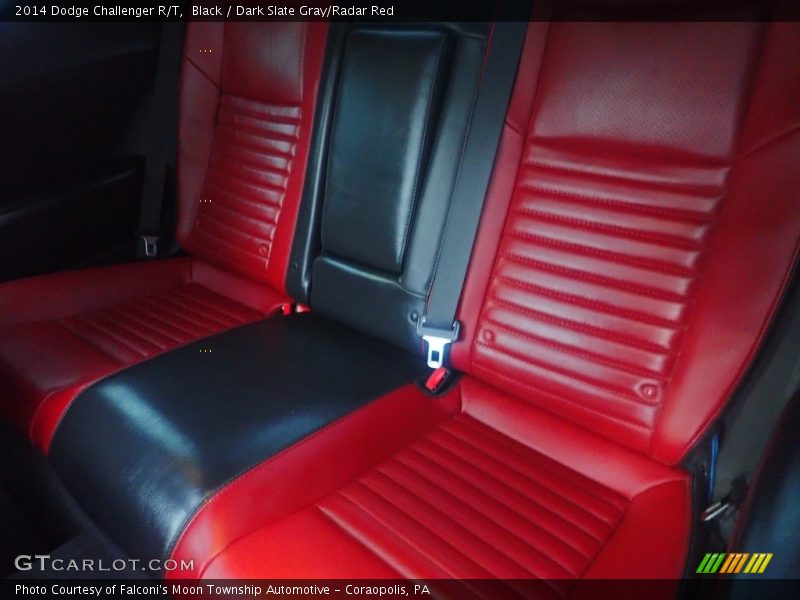 Black / Dark Slate Gray/Radar Red 2014 Dodge Challenger R/T