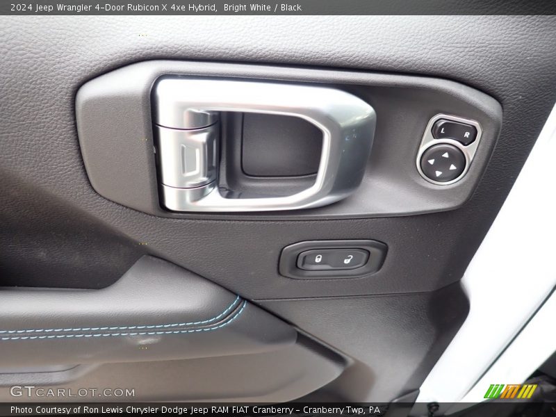 Bright White / Black 2024 Jeep Wrangler 4-Door Rubicon X 4xe Hybrid