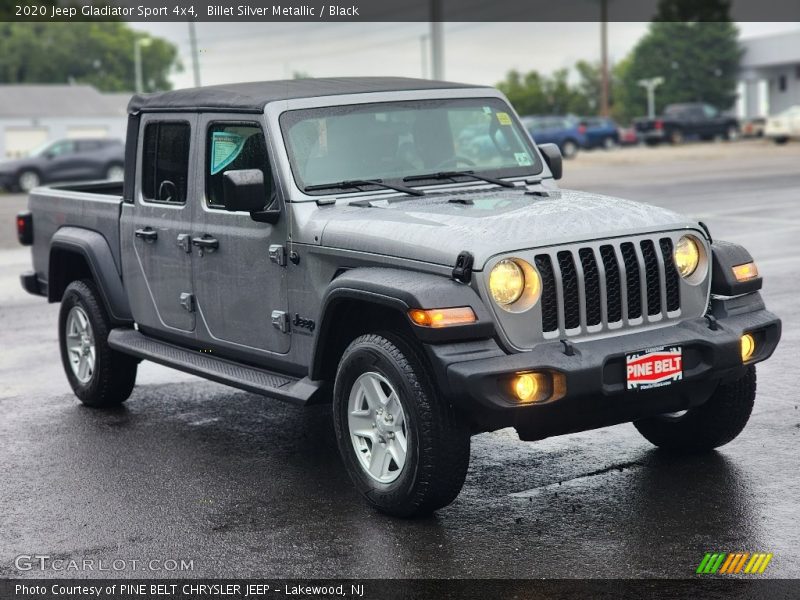 Billet Silver Metallic / Black 2020 Jeep Gladiator Sport 4x4