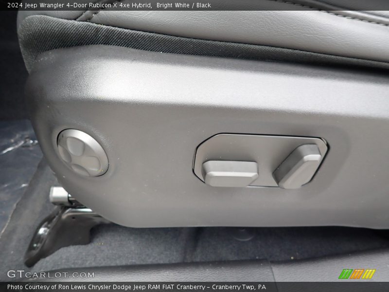 Bright White / Black 2024 Jeep Wrangler 4-Door Rubicon X 4xe Hybrid