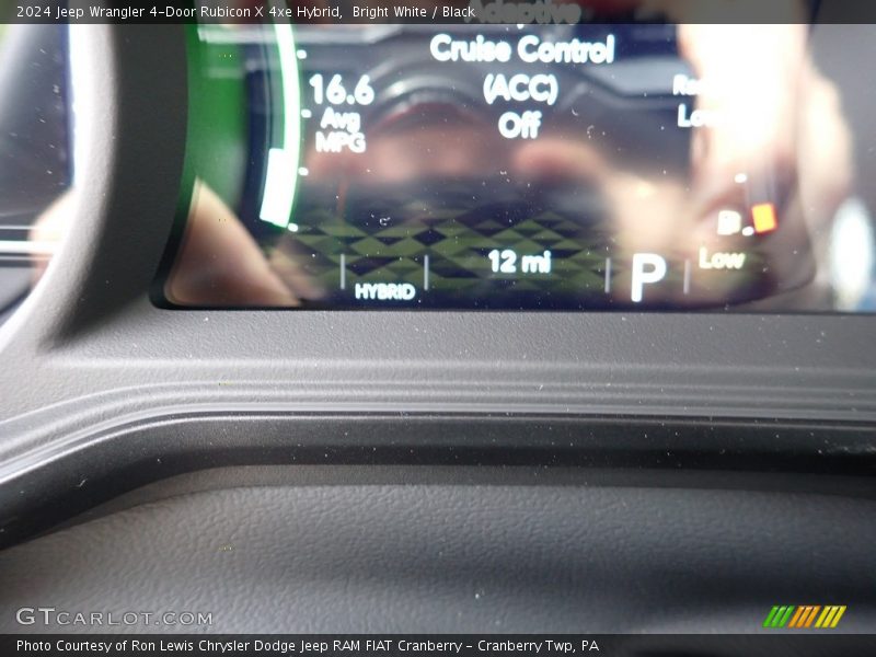Bright White / Black 2024 Jeep Wrangler 4-Door Rubicon X 4xe Hybrid