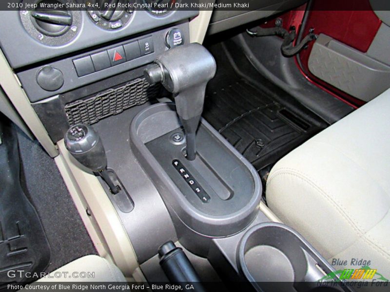Red Rock Crystal Pearl / Dark Khaki/Medium Khaki 2010 Jeep Wrangler Sahara 4x4
