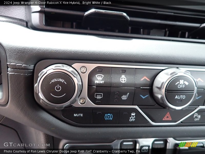 Bright White / Black 2024 Jeep Wrangler 4-Door Rubicon X 4xe Hybrid