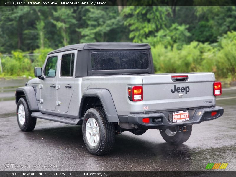 Billet Silver Metallic / Black 2020 Jeep Gladiator Sport 4x4