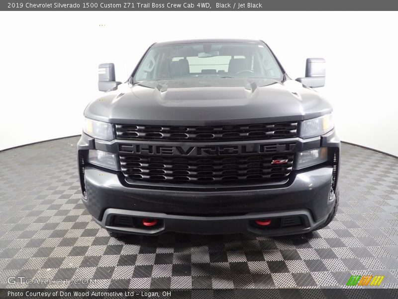 Black / Jet Black 2019 Chevrolet Silverado 1500 Custom Z71 Trail Boss Crew Cab 4WD