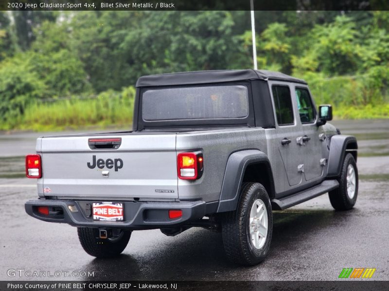 Billet Silver Metallic / Black 2020 Jeep Gladiator Sport 4x4