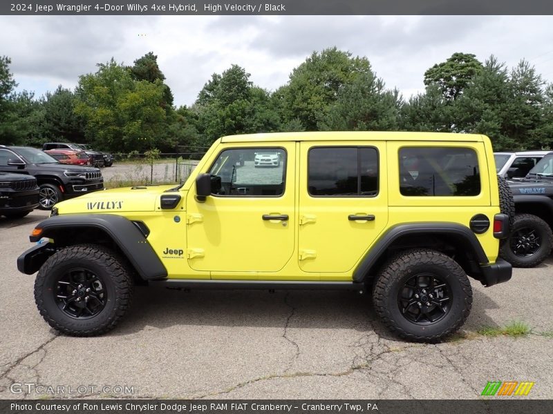  2024 Wrangler 4-Door Willys 4xe Hybrid High Velocity