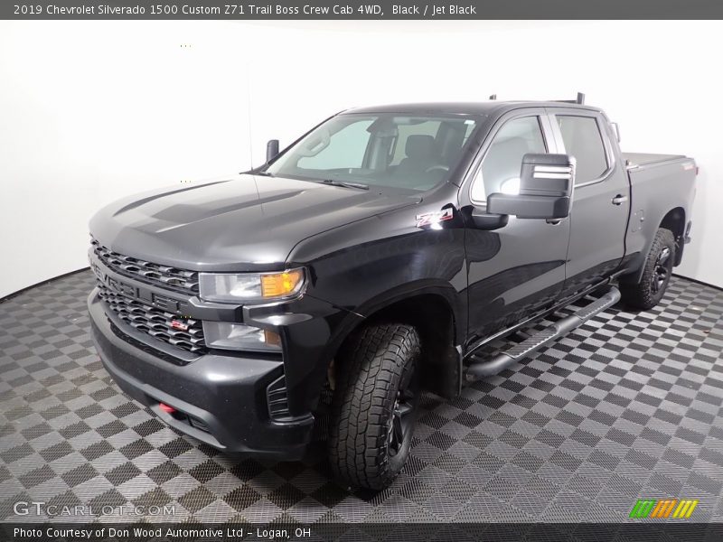 Black / Jet Black 2019 Chevrolet Silverado 1500 Custom Z71 Trail Boss Crew Cab 4WD
