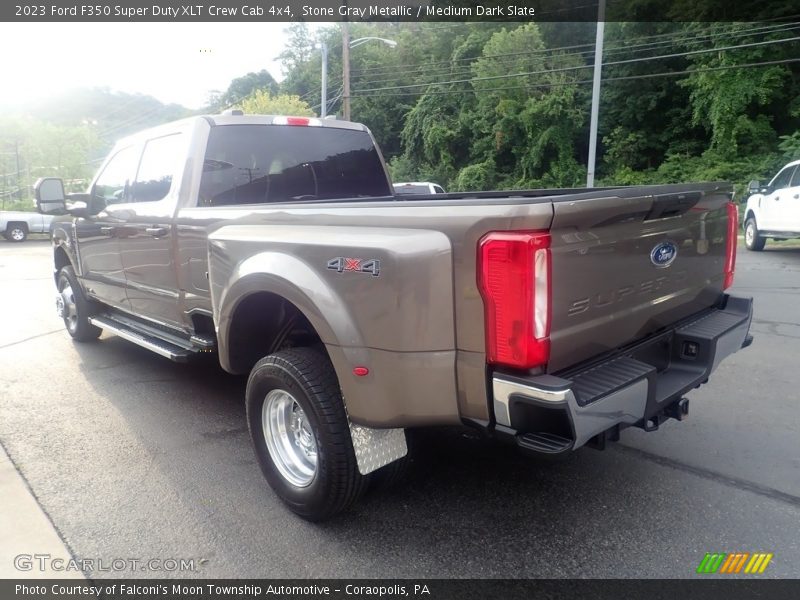 Stone Gray Metallic / Medium Dark Slate 2023 Ford F350 Super Duty XLT Crew Cab 4x4