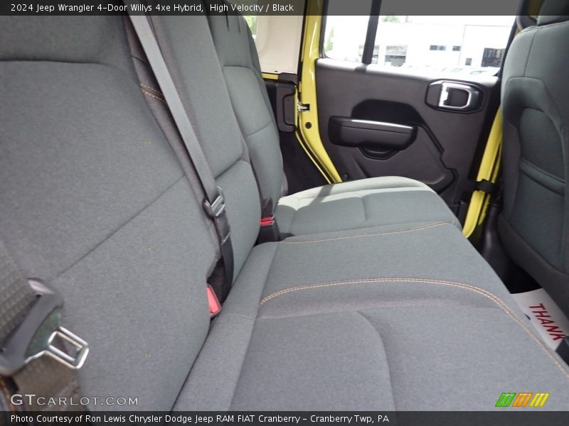 High Velocity / Black 2024 Jeep Wrangler 4-Door Willys 4xe Hybrid