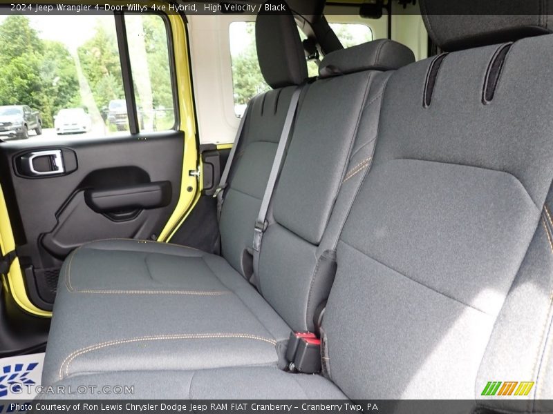 High Velocity / Black 2024 Jeep Wrangler 4-Door Willys 4xe Hybrid
