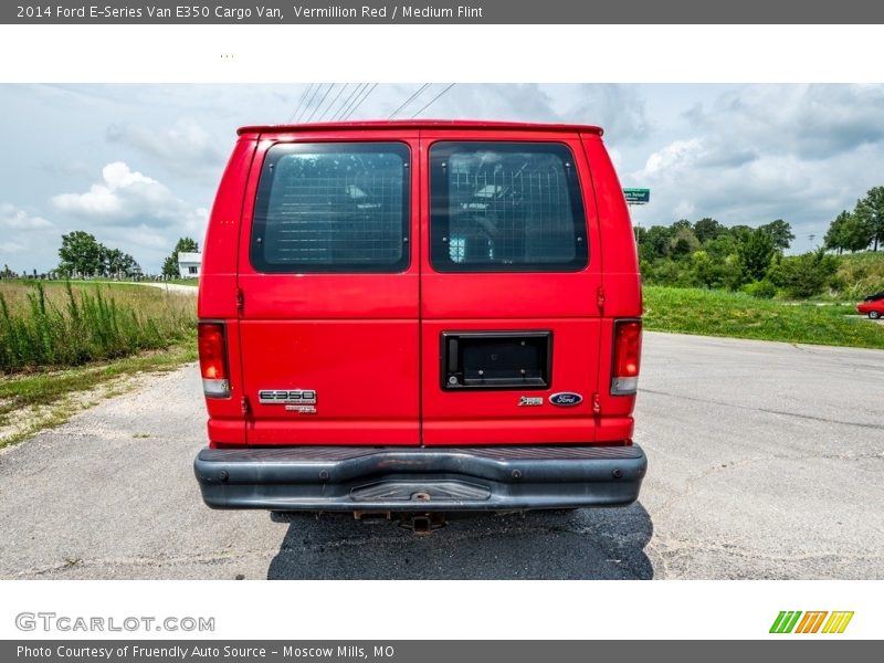 Vermillion Red / Medium Flint 2014 Ford E-Series Van E350 Cargo Van