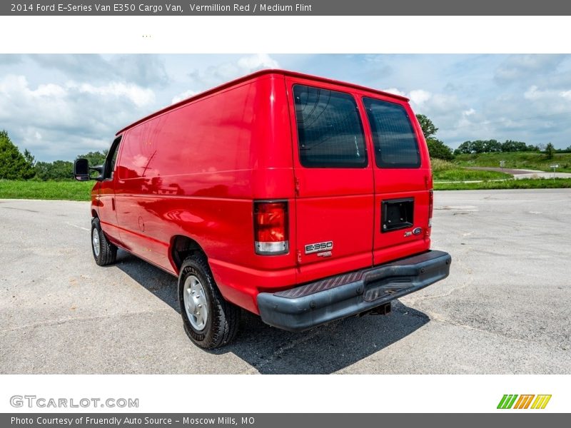  2014 E-Series Van E350 Cargo Van Vermillion Red