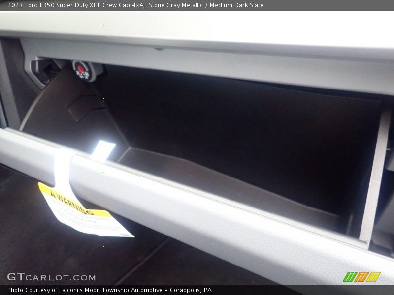 Stone Gray Metallic / Medium Dark Slate 2023 Ford F350 Super Duty XLT Crew Cab 4x4