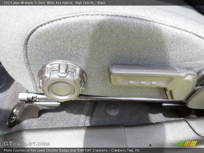 High Velocity / Black 2024 Jeep Wrangler 4-Door Willys 4xe Hybrid