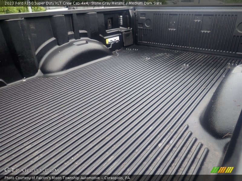 Stone Gray Metallic / Medium Dark Slate 2023 Ford F350 Super Duty XLT Crew Cab 4x4