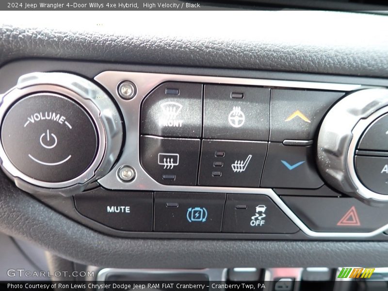 High Velocity / Black 2024 Jeep Wrangler 4-Door Willys 4xe Hybrid