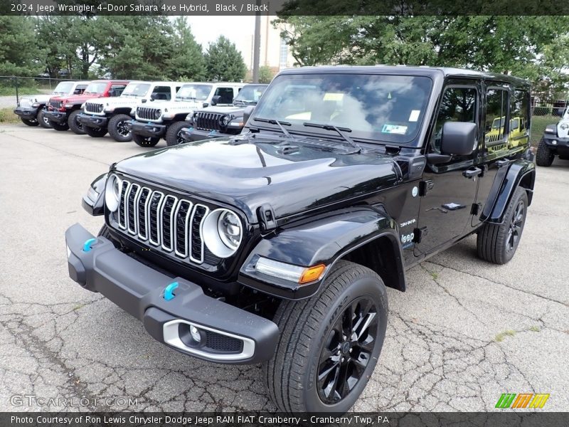  2024 Wrangler 4-Door Sahara 4xe Hybrid Black