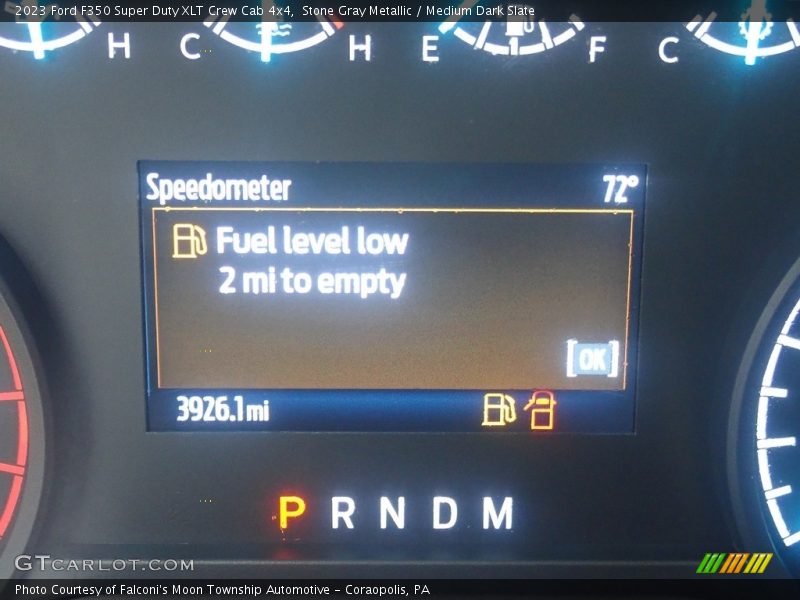 Stone Gray Metallic / Medium Dark Slate 2023 Ford F350 Super Duty XLT Crew Cab 4x4