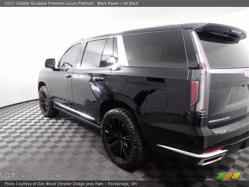 Black Raven / Jet Black 2023 Cadillac Escalade Premium Luxury Platinum