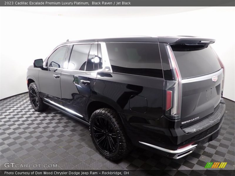 Black Raven / Jet Black 2023 Cadillac Escalade Premium Luxury Platinum
