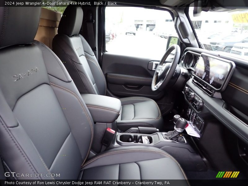 Front Seat of 2024 Wrangler 4-Door Sahara 4xe Hybrid