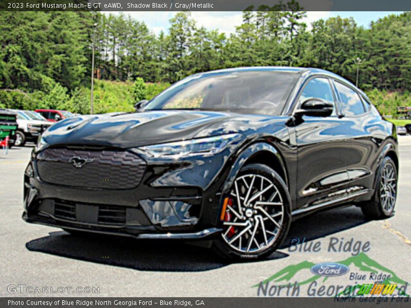 Shadow Black / Gray/Metallic 2023 Ford Mustang Mach-E GT eAWD