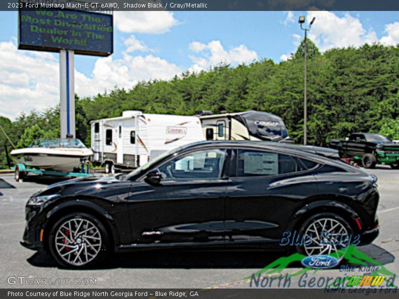 Shadow Black / Gray/Metallic 2023 Ford Mustang Mach-E GT eAWD