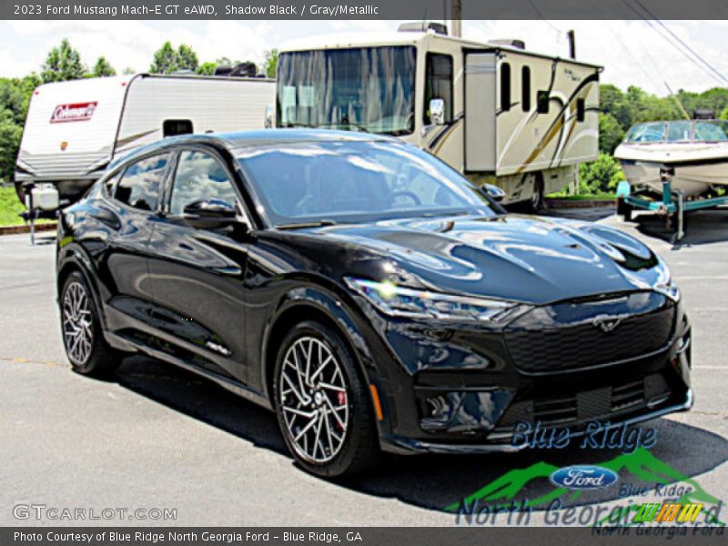 Shadow Black / Gray/Metallic 2023 Ford Mustang Mach-E GT eAWD