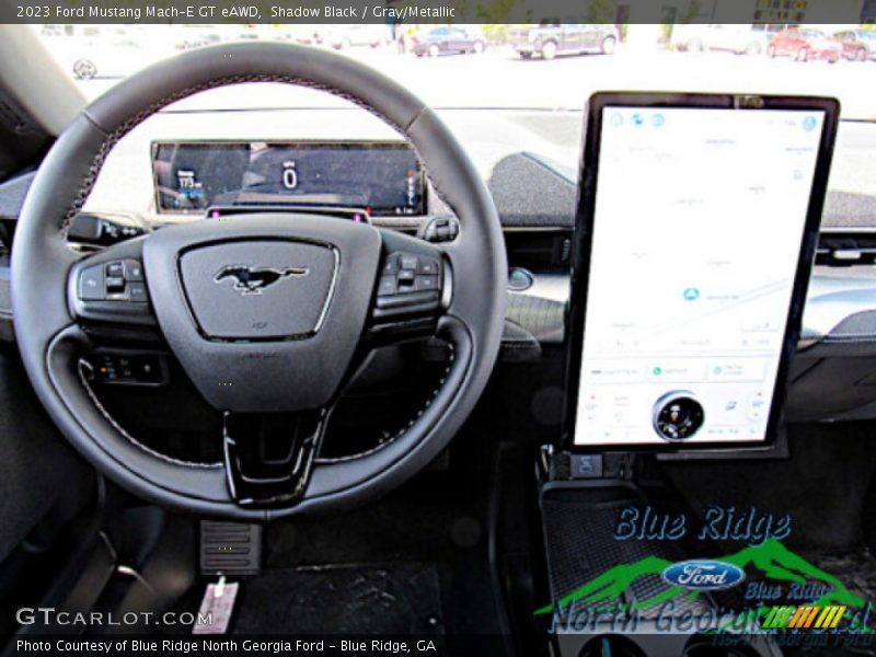 Shadow Black / Gray/Metallic 2023 Ford Mustang Mach-E GT eAWD