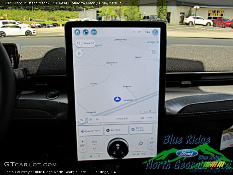 Shadow Black / Gray/Metallic 2023 Ford Mustang Mach-E GT eAWD