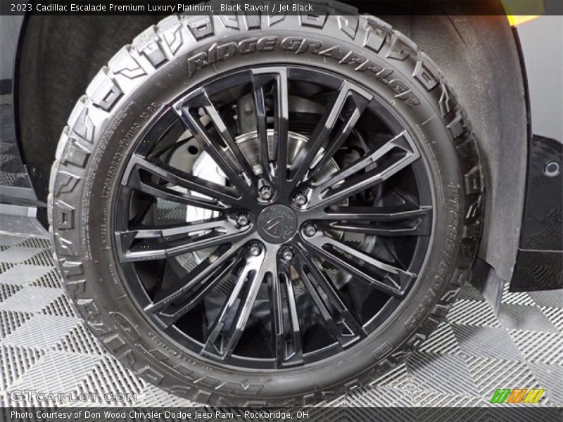 Black Raven / Jet Black 2023 Cadillac Escalade Premium Luxury Platinum