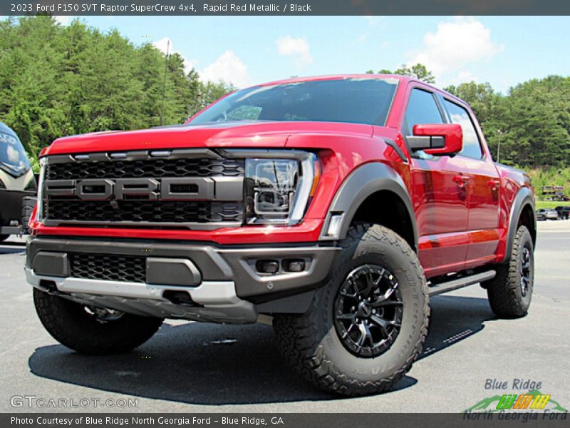 Rapid Red Metallic / Black 2023 Ford F150 SVT Raptor SuperCrew 4x4
