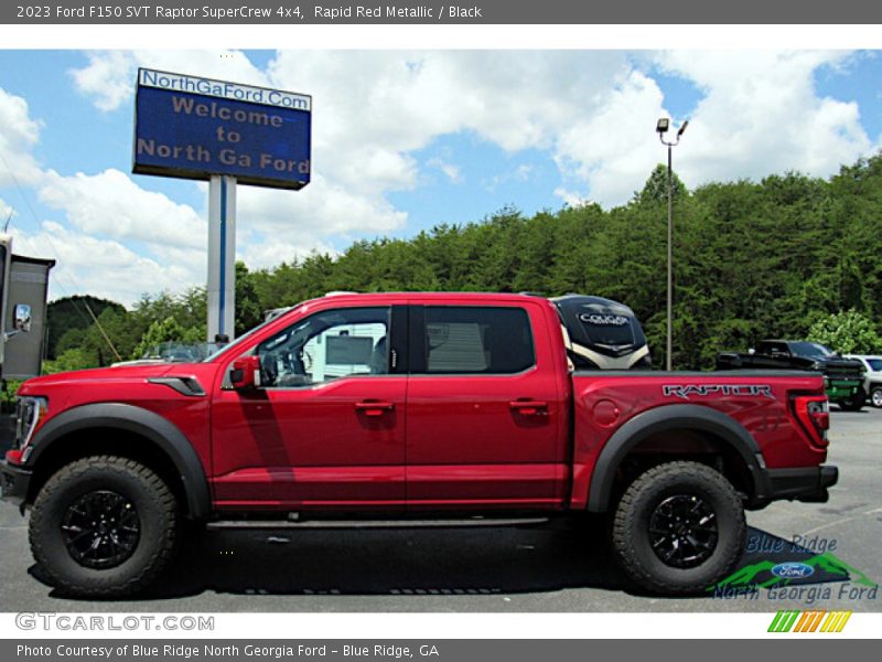 Rapid Red Metallic / Black 2023 Ford F150 SVT Raptor SuperCrew 4x4