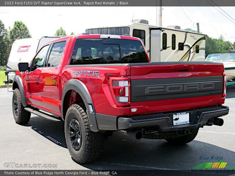 Rapid Red Metallic / Black 2023 Ford F150 SVT Raptor SuperCrew 4x4