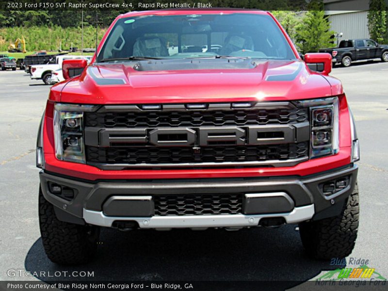 Rapid Red Metallic / Black 2023 Ford F150 SVT Raptor SuperCrew 4x4