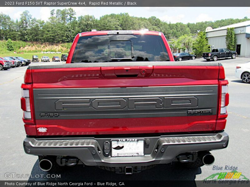 Rapid Red Metallic / Black 2023 Ford F150 SVT Raptor SuperCrew 4x4