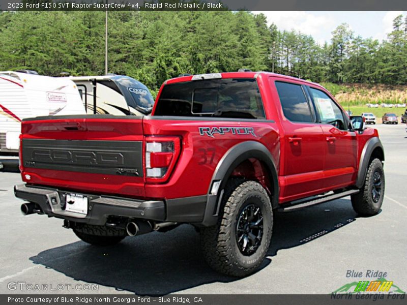 Rapid Red Metallic / Black 2023 Ford F150 SVT Raptor SuperCrew 4x4