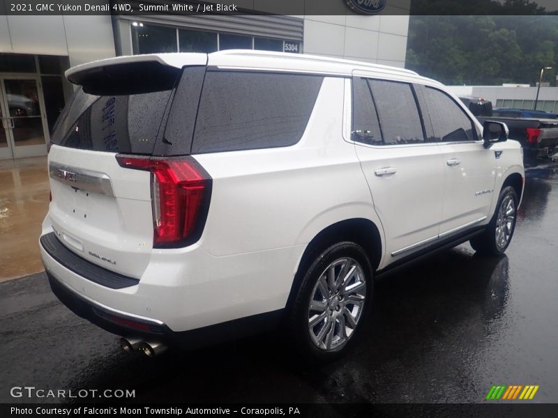 Summit White / Jet Black 2021 GMC Yukon Denali 4WD