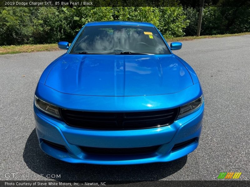 B5 Blue Pearl / Black 2019 Dodge Charger SXT