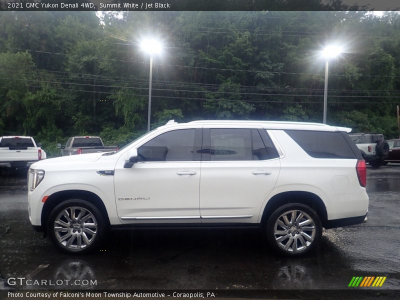 Summit White / Jet Black 2021 GMC Yukon Denali 4WD