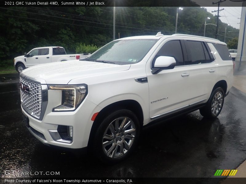 Summit White / Jet Black 2021 GMC Yukon Denali 4WD