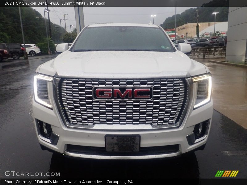 Summit White / Jet Black 2021 GMC Yukon Denali 4WD