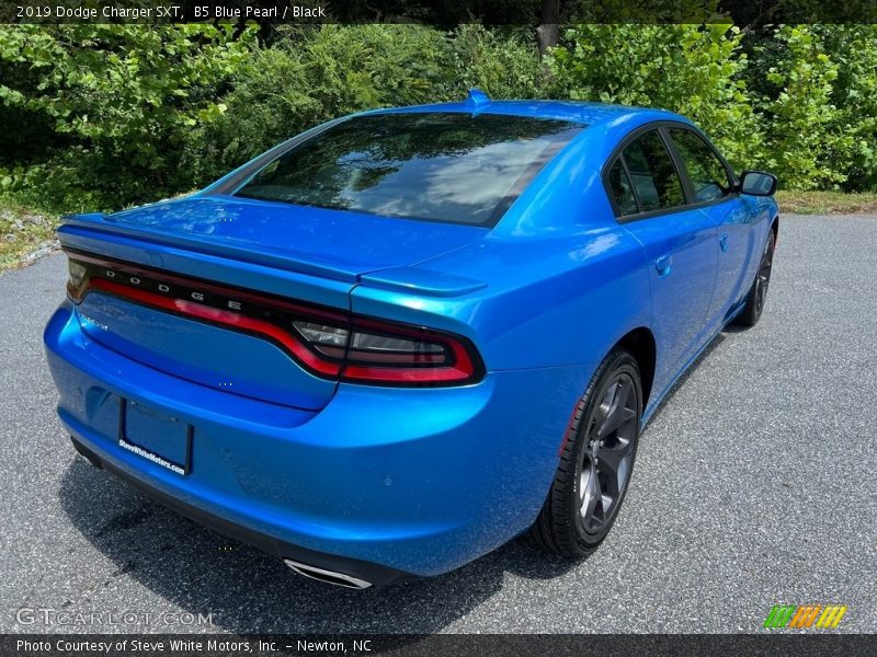 B5 Blue Pearl / Black 2019 Dodge Charger SXT