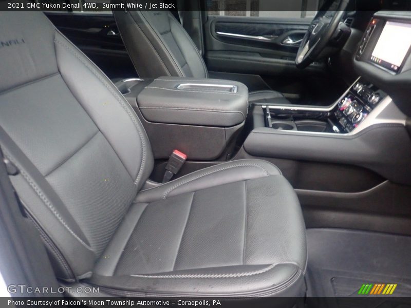 Summit White / Jet Black 2021 GMC Yukon Denali 4WD